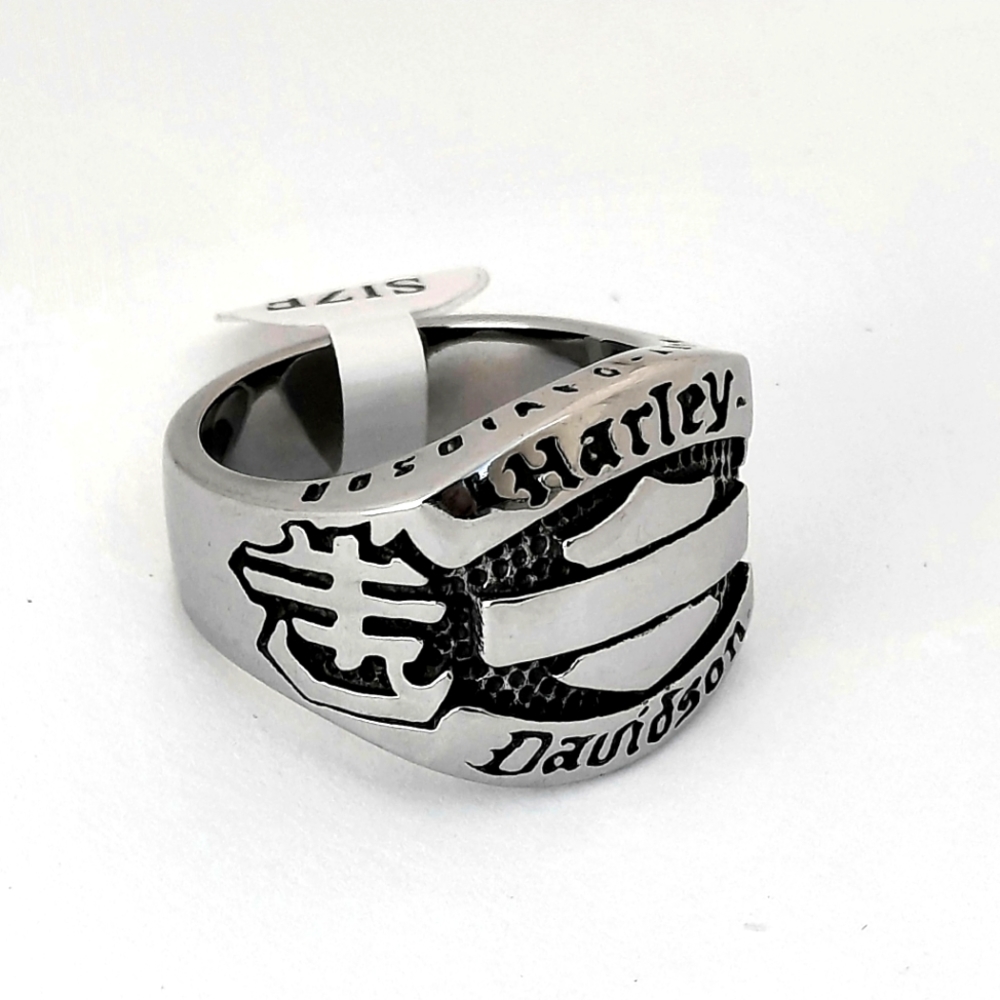 Harley-Davidson Stainless Steel RING NWT 💍 - Picture 2 of 6